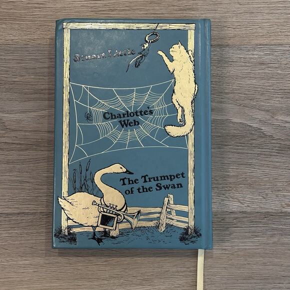 Charlotte's Web and Other Illustrated Classics Leather Bound E B White EUC - Picture 11 of 16